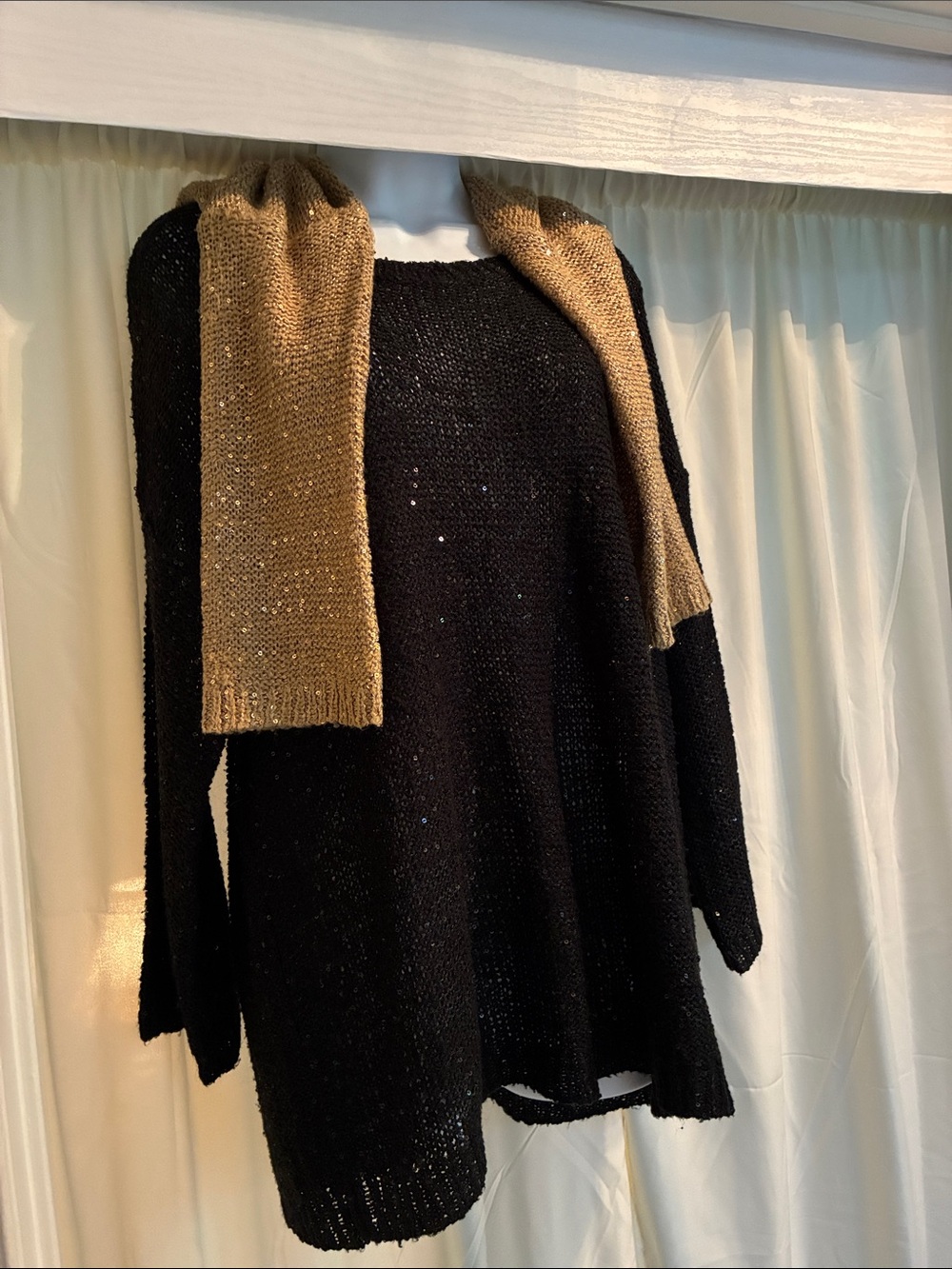 Sequins Galore Sweater Duo